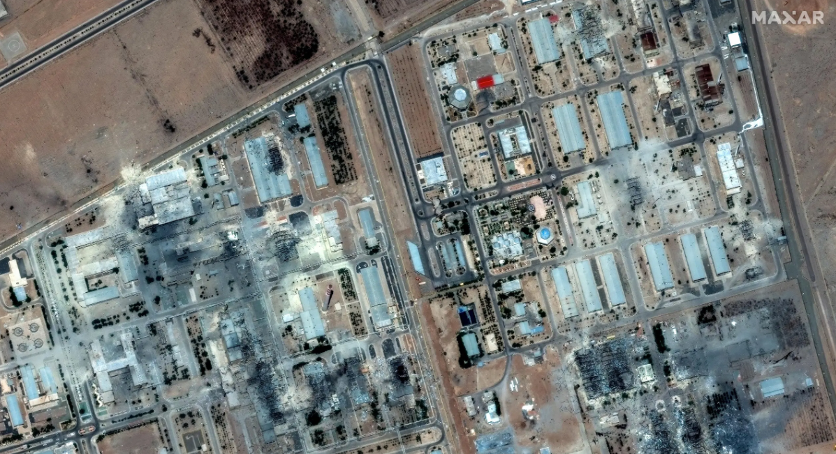 Sputnikovye snimki udar ssha iran 3