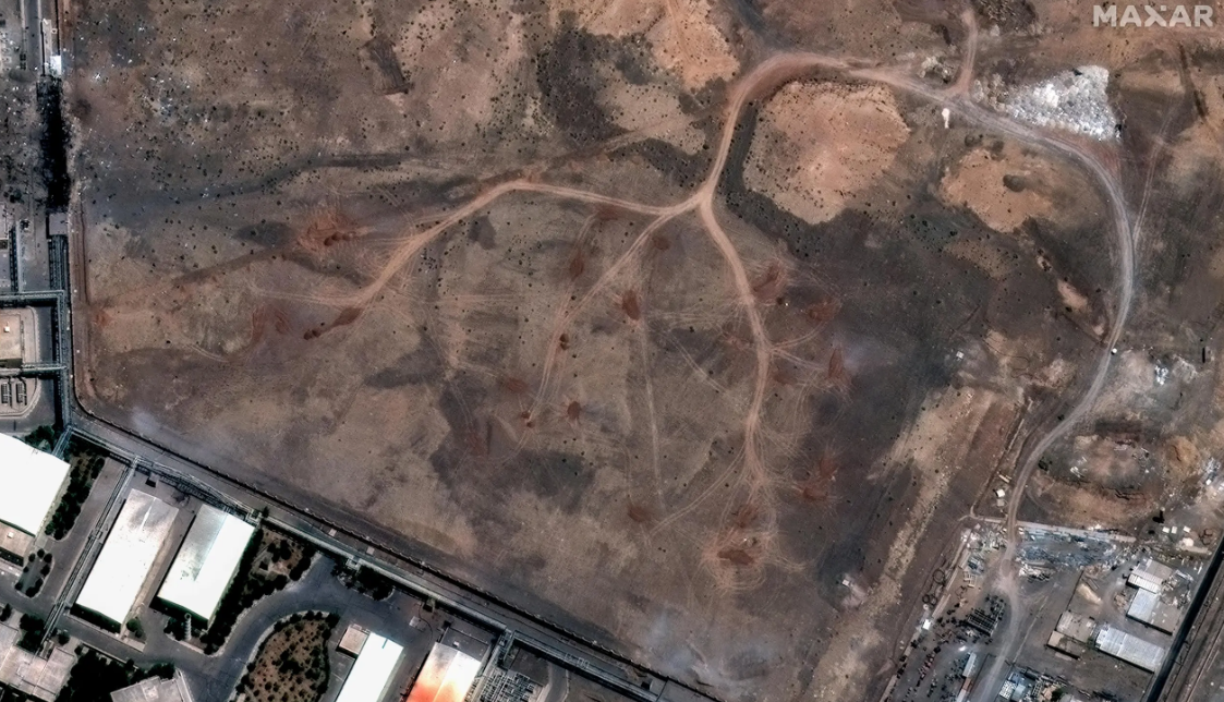 Sputnikovye snimki udar ssha iran 6